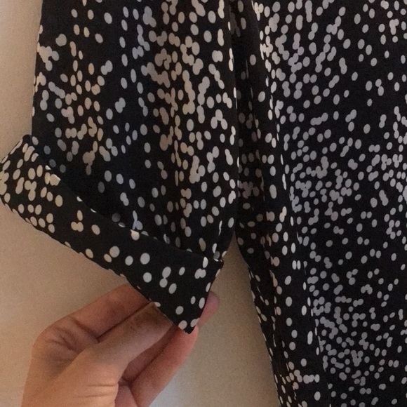 button up polka dot - Picture 4 of 4